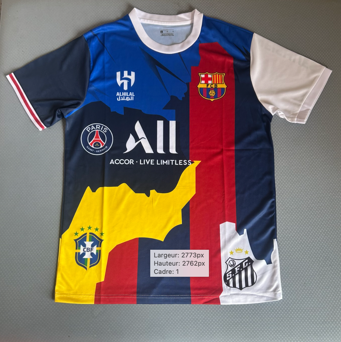 Neymar Alle teams shirt