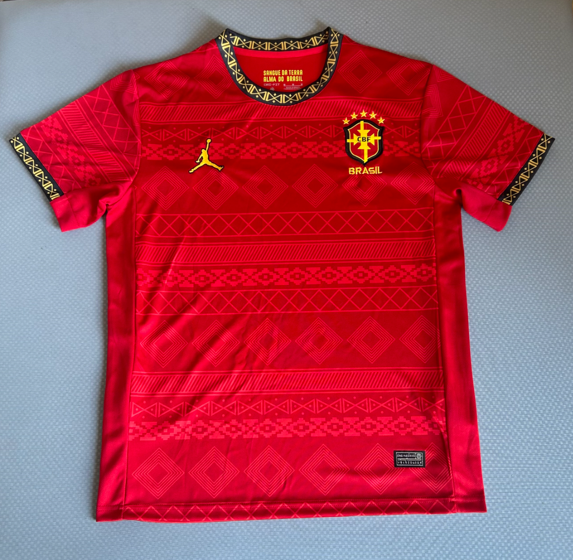 Brasilien Jordan 2026 Rotes Trikot
