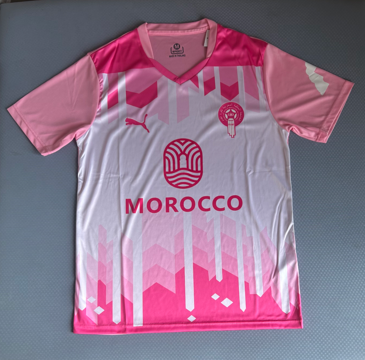 Camisola Rosa Marrocos 2025 / 2026