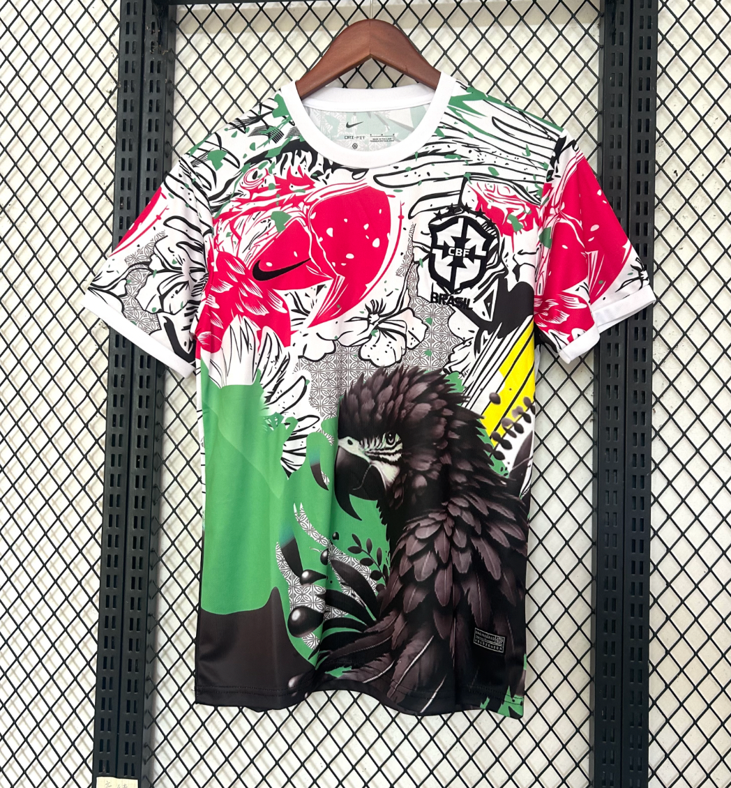 Maglia Brazil Black Parrot Edizione Speciale 2026