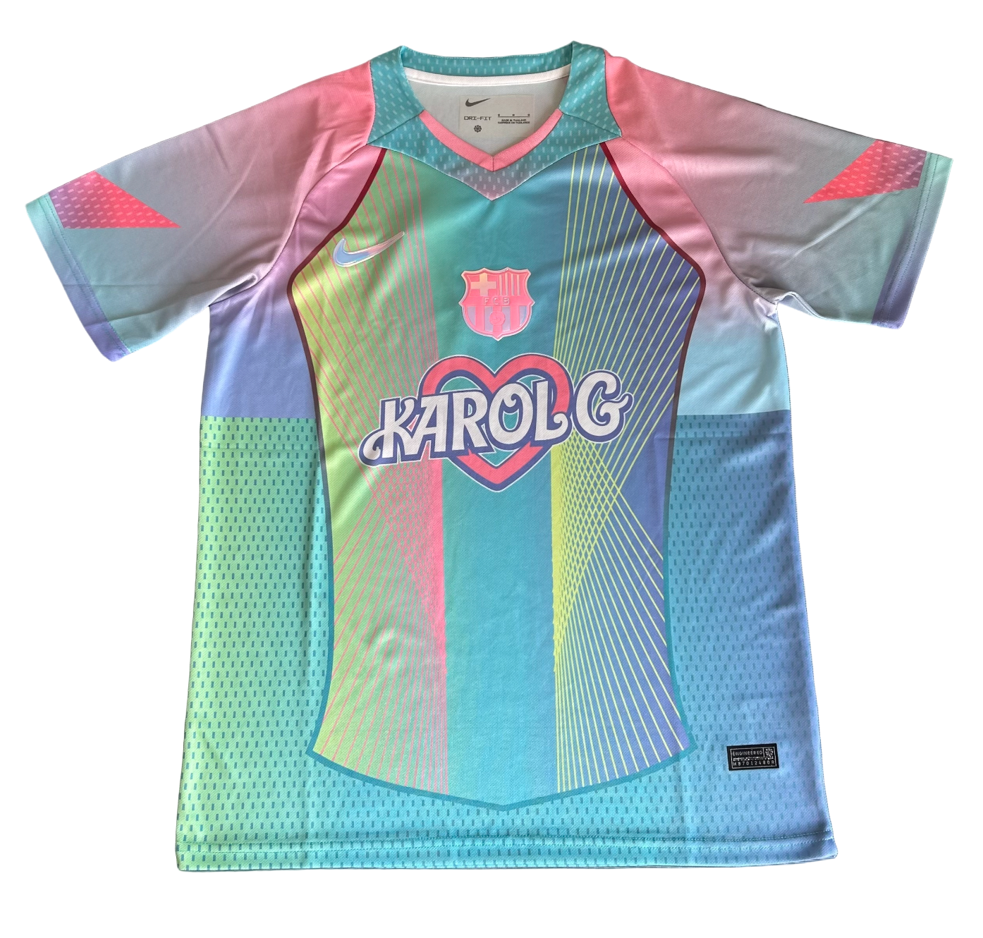 Maglia Edizione Speciale Azzurro Chiaro FC Barcelona Karol G