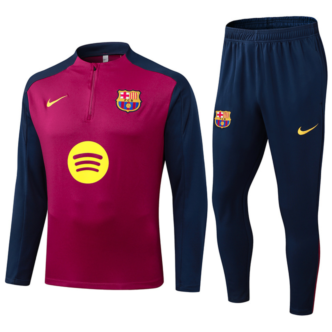 FC Barcelona 2025/2026 Roter Trainingsanzug