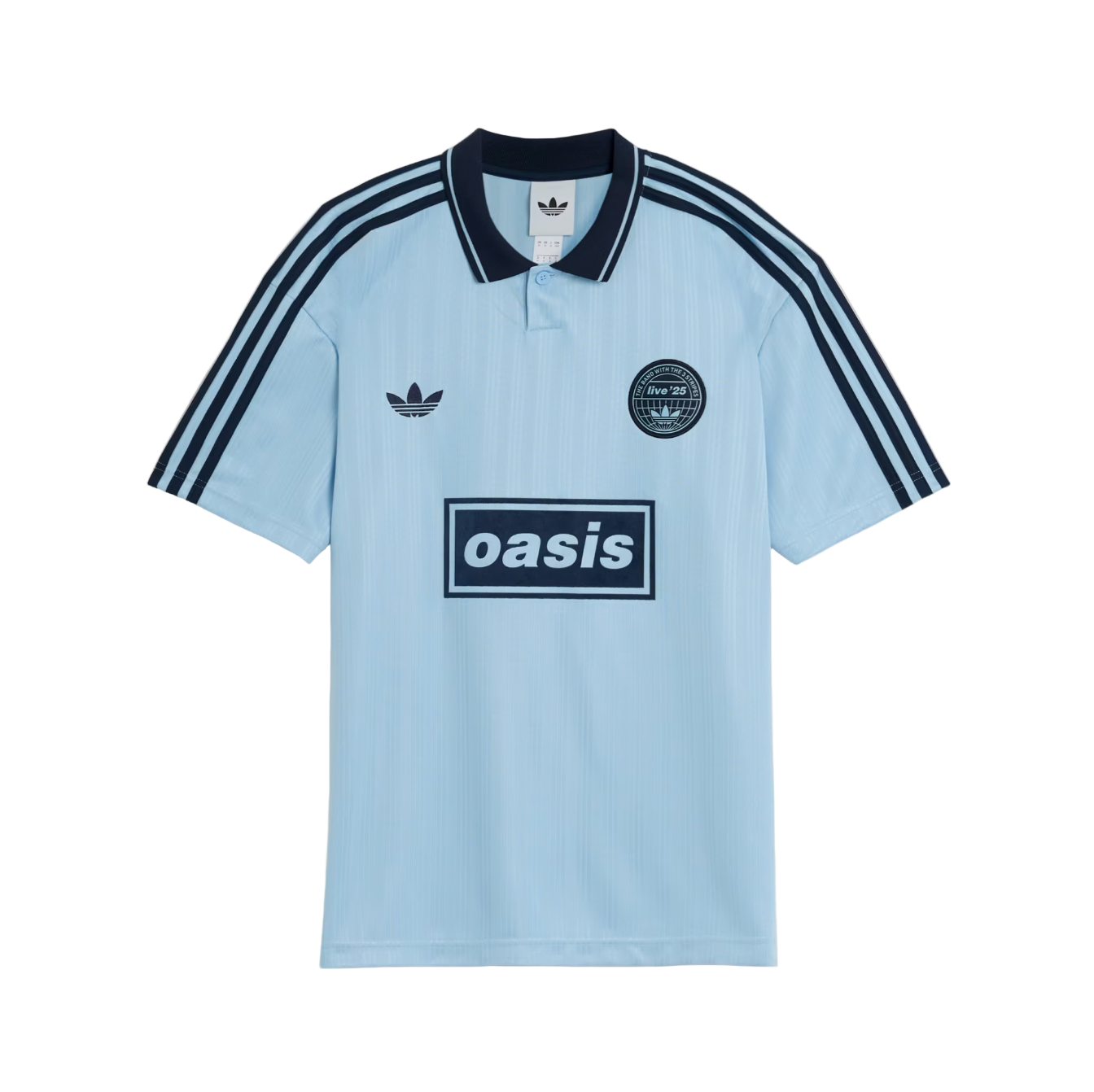 Maglia Oasis x Adidas Azzurra