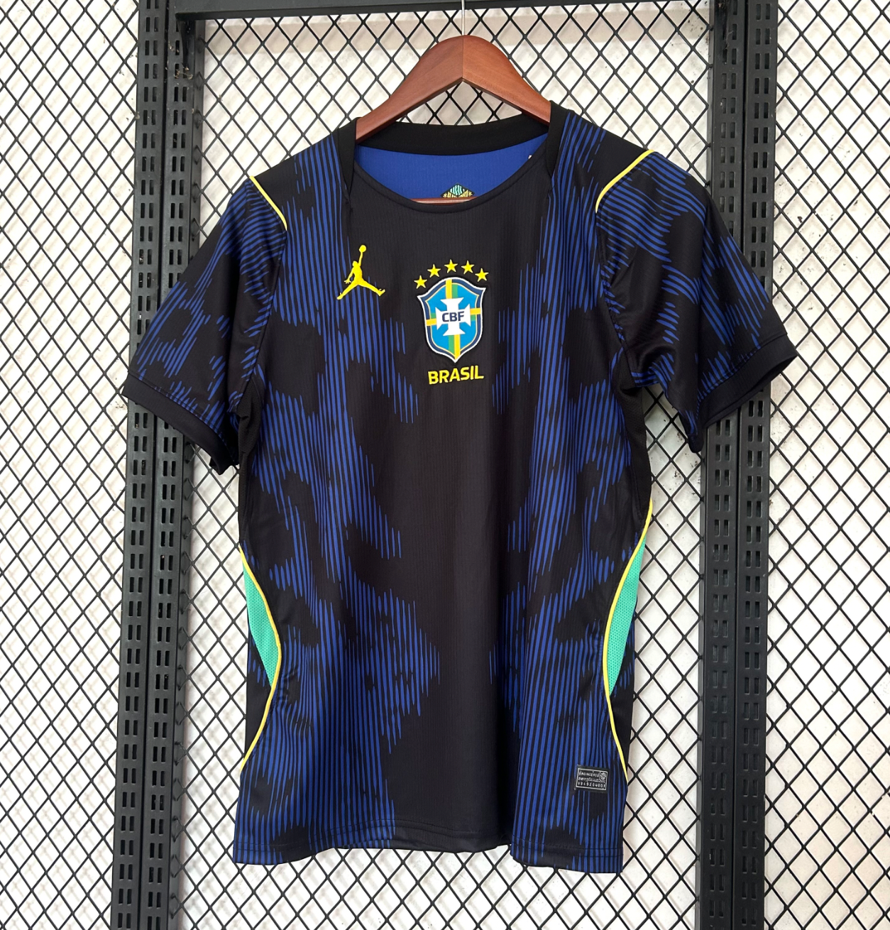 Brasile Maglia Leopardo Blu Speciale 2026
