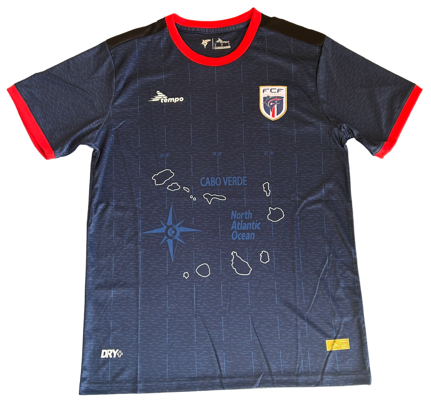 Maillot Domicile Cap-Vert Coupe du Monde 2026