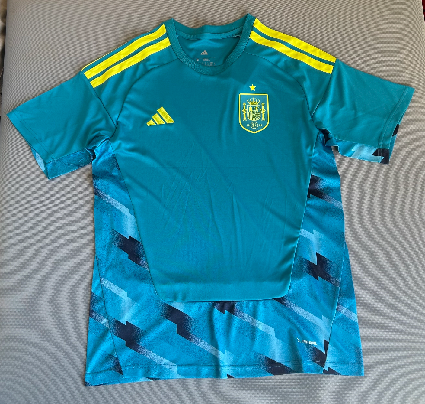 Torwarttrikot Spanien 2026 hellblau