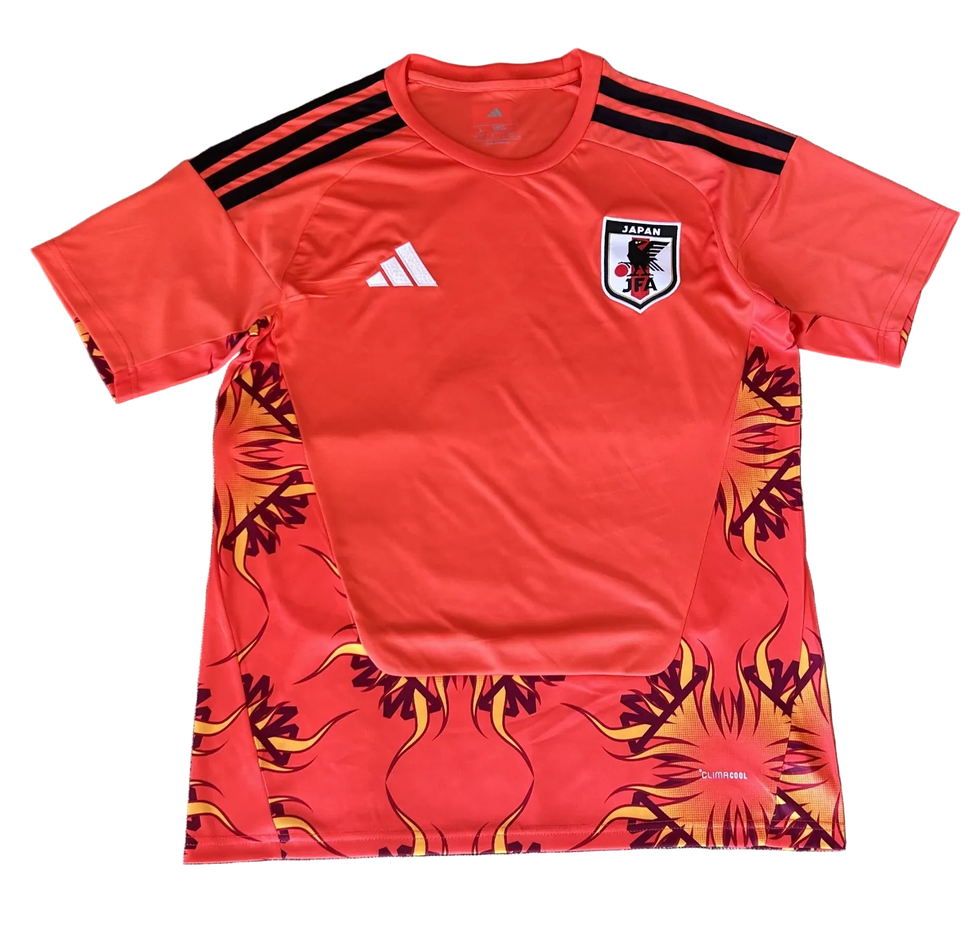 Japan 2026 rotes Torwart Kit
