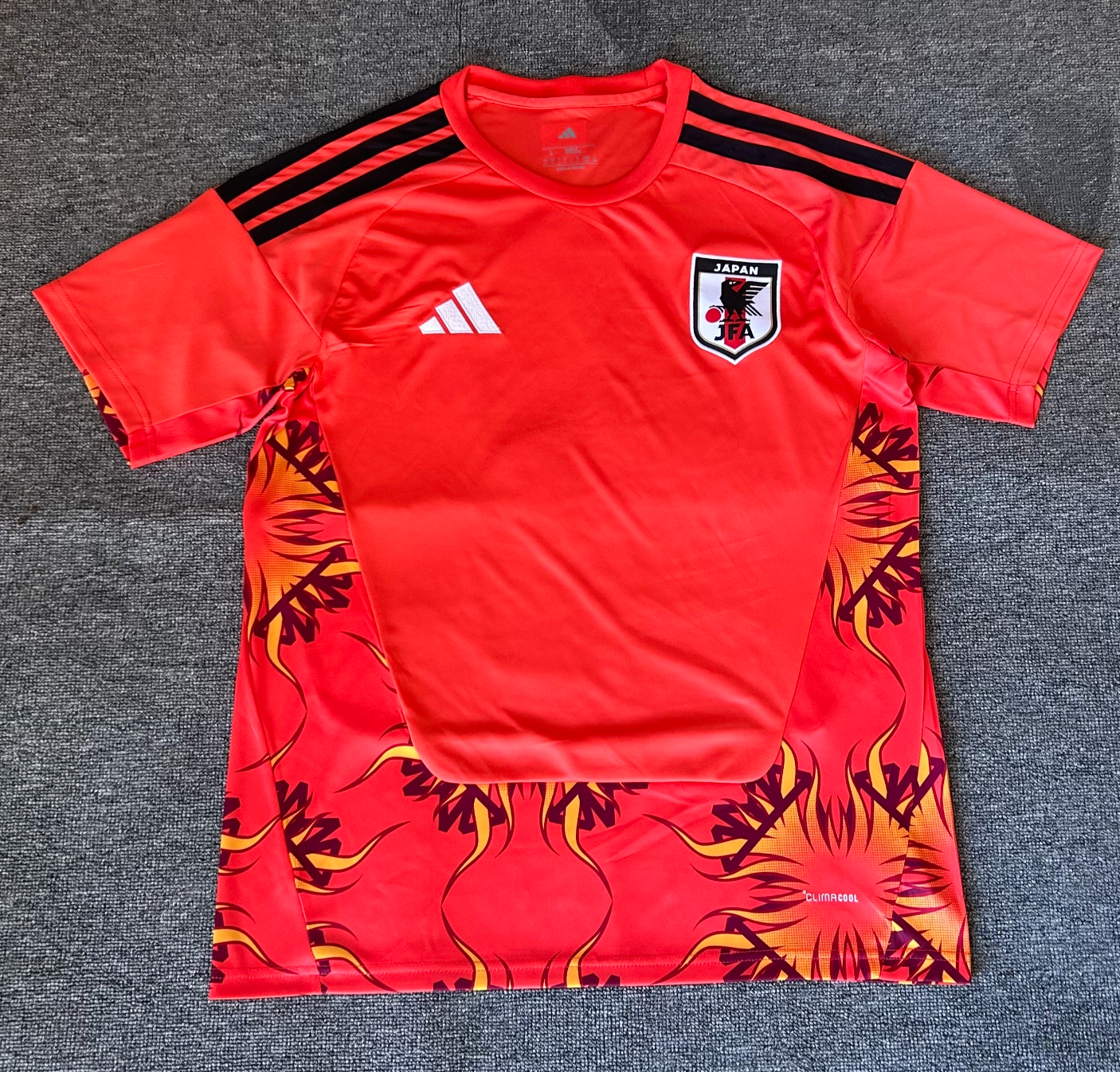 Japan 2026 rotes Torwart Kit
