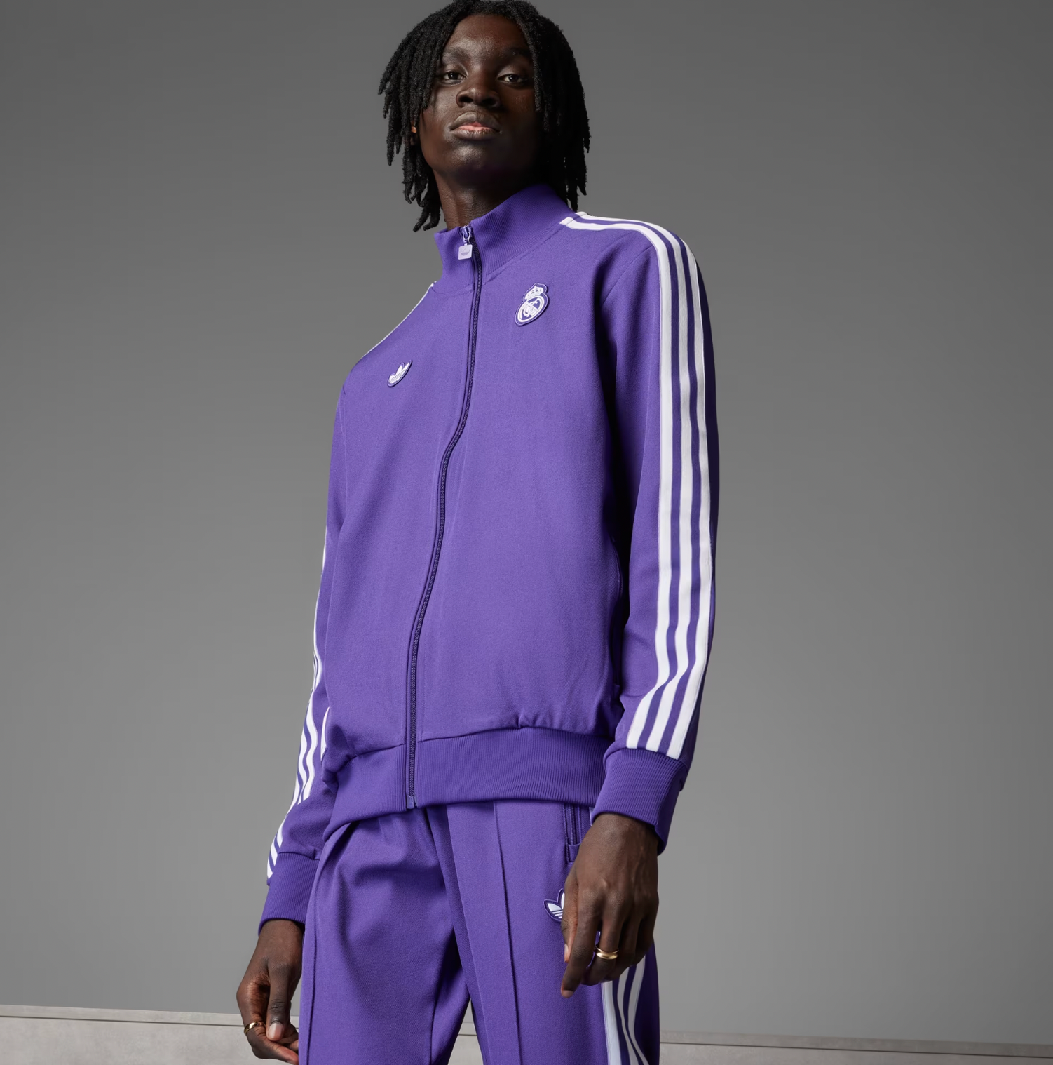 Real Madrid Icons Trainingsanzug Lila 2026