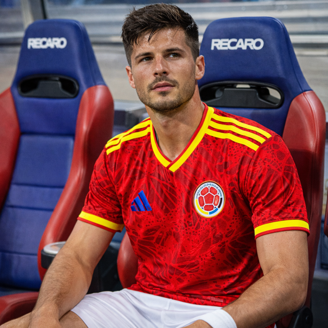 Kolumbien 2026 WM rotes Trikot