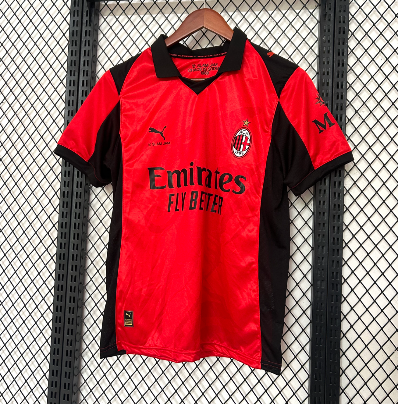 AC Milan x Slam Jam Limited Edition Jersey Red 2026
