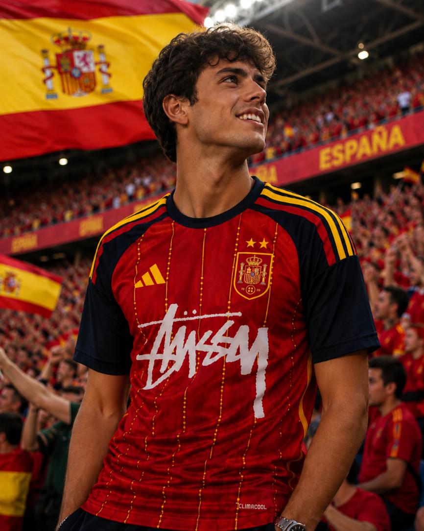 Spain X Stussy Jersey 2026