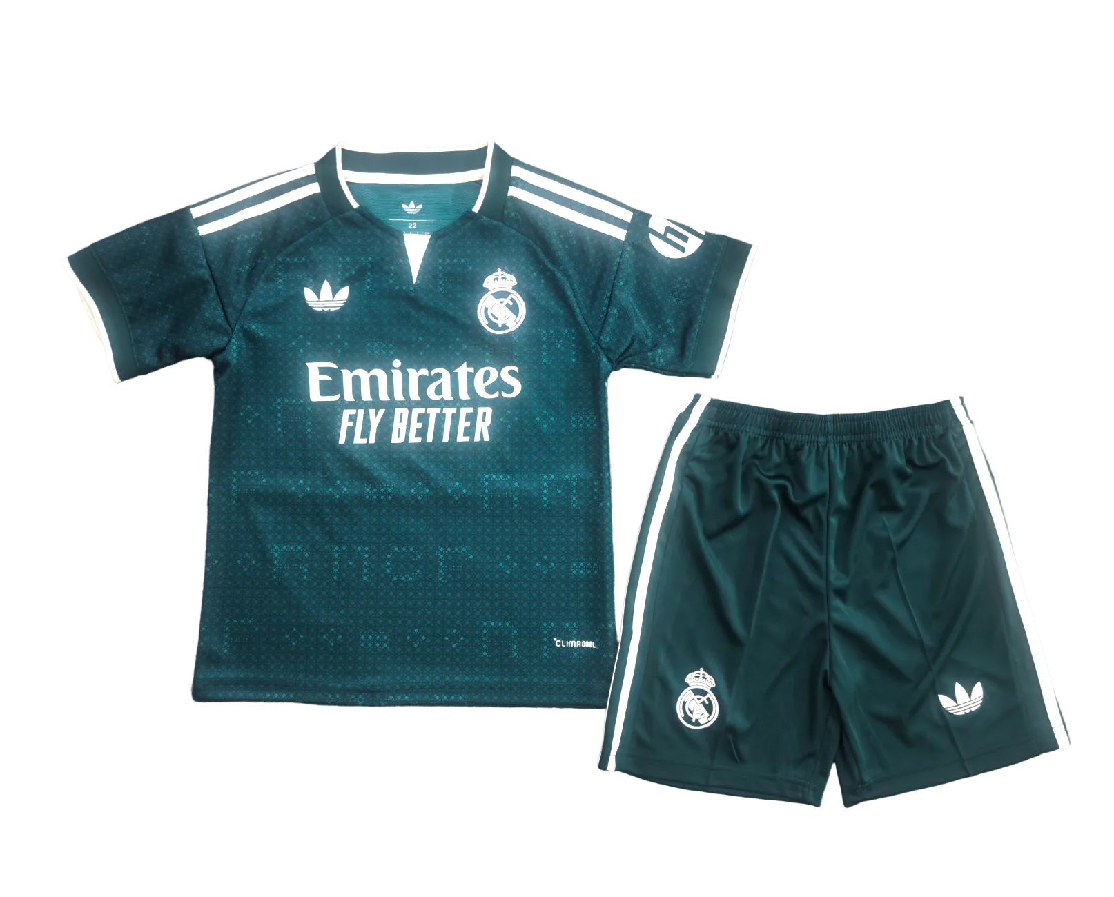 Real Madrid 2026 / 2027 Green Kids Jersey