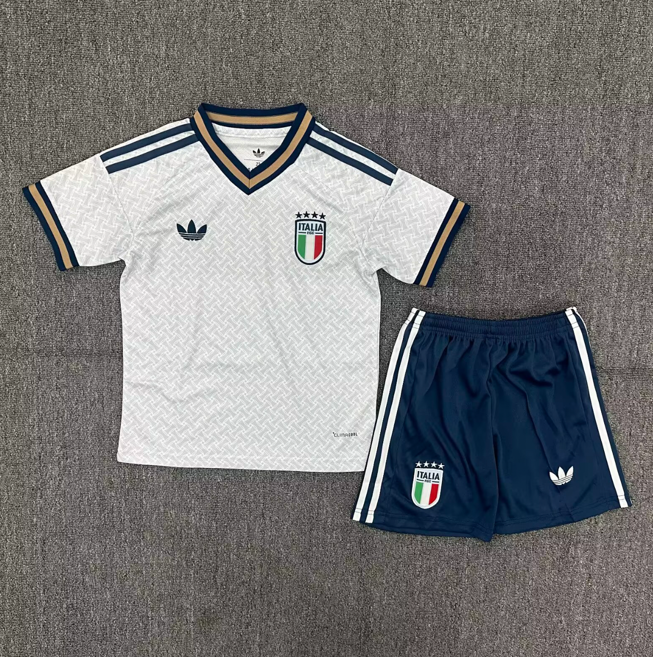 Maglia trasferta Italia 24/25 Euro 2024 – Bambini