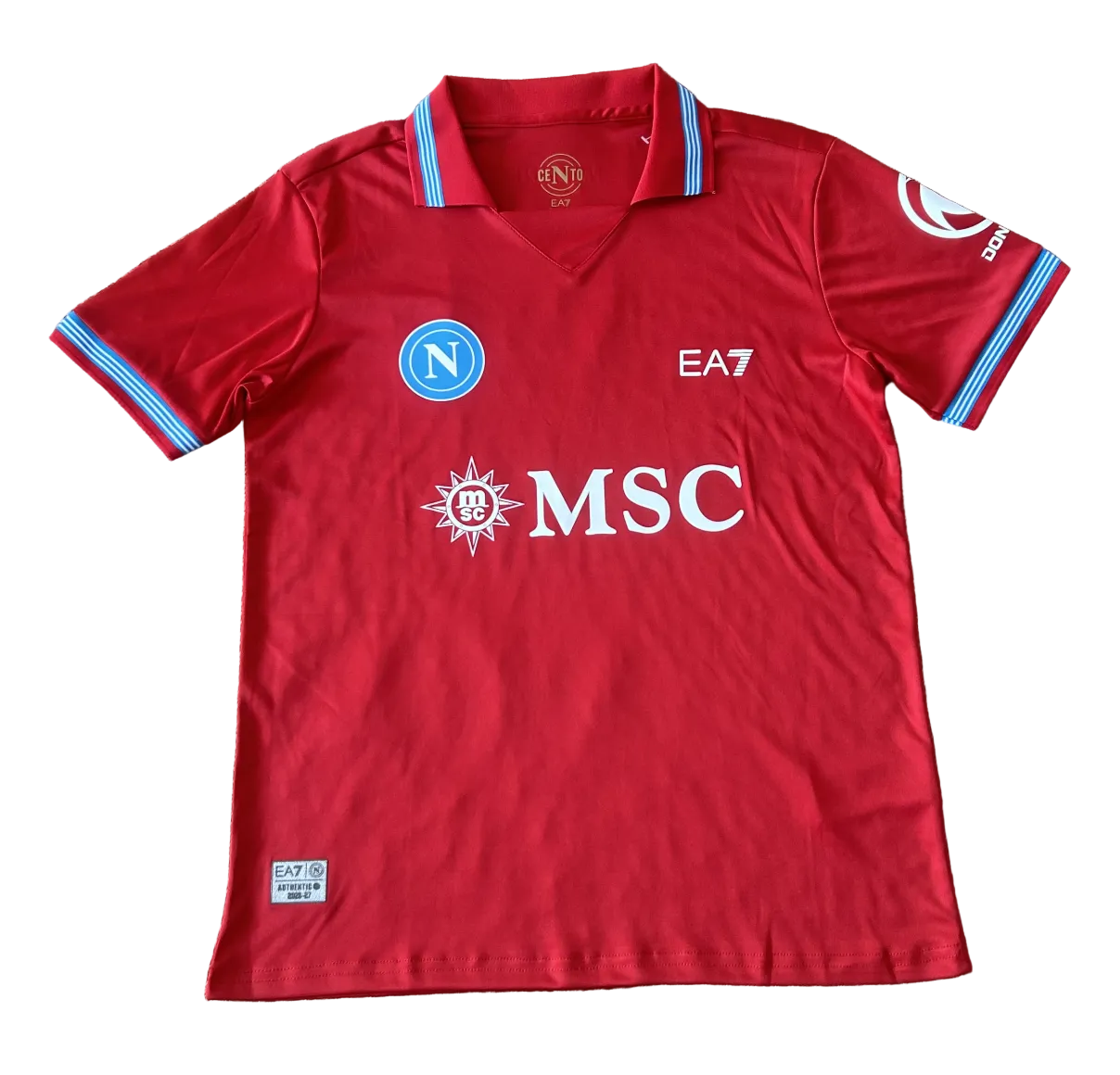 Napoli Third Kit Red Jersey 2026/2027