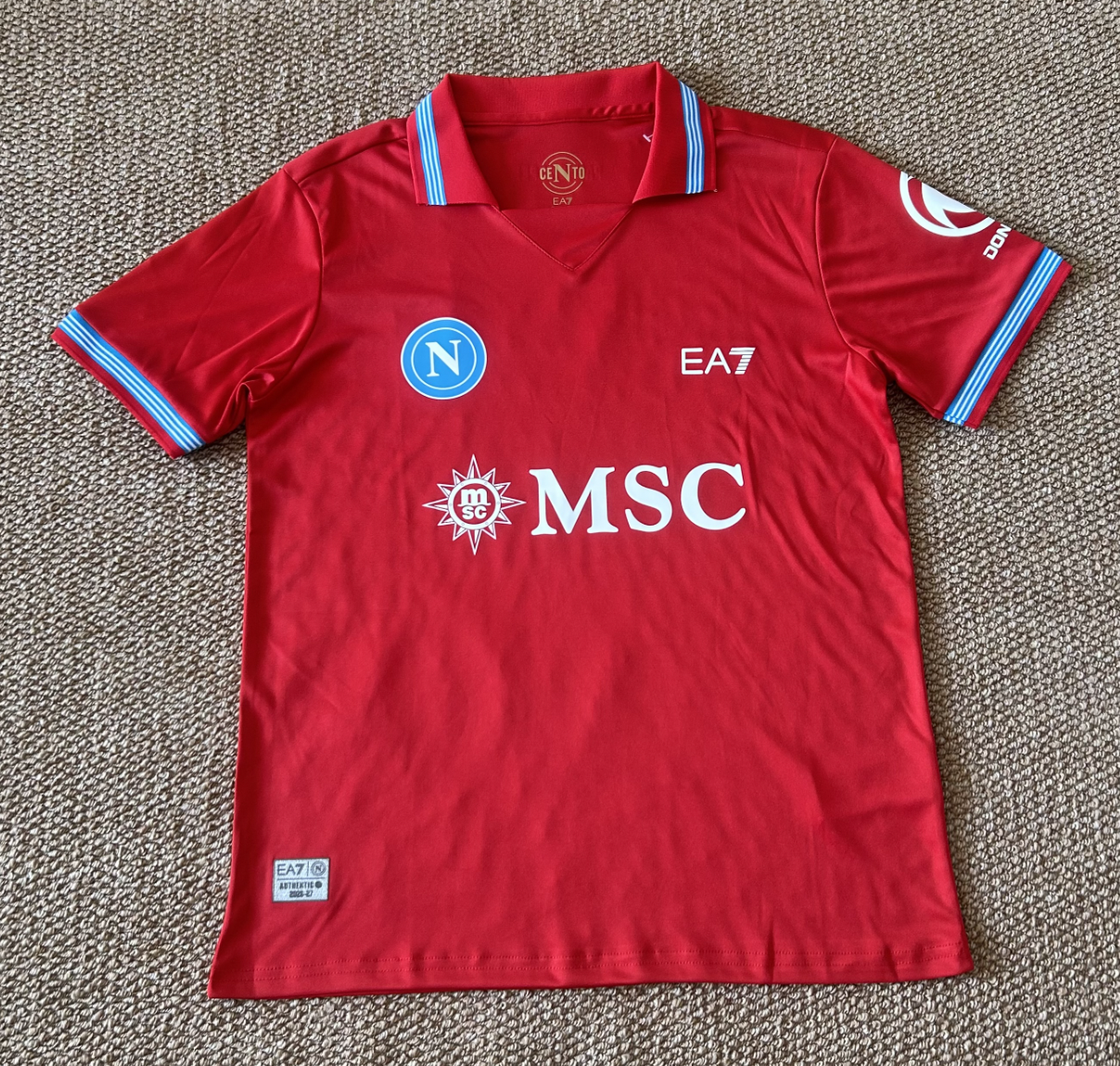 Napoli Third Kit Red Jersey 2026/2027