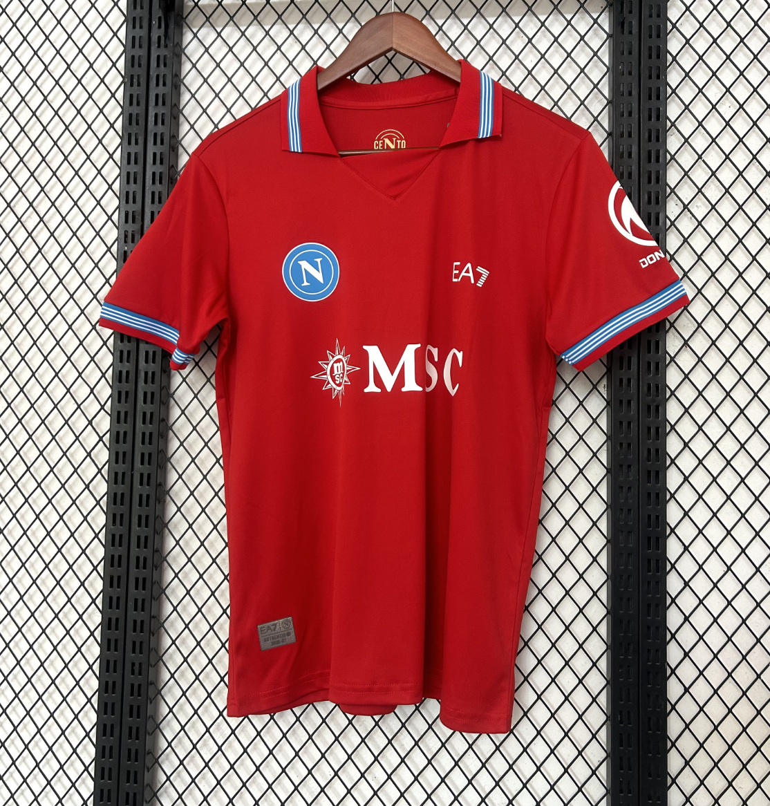 Napoli Third Kit Red Jersey 2026/2027