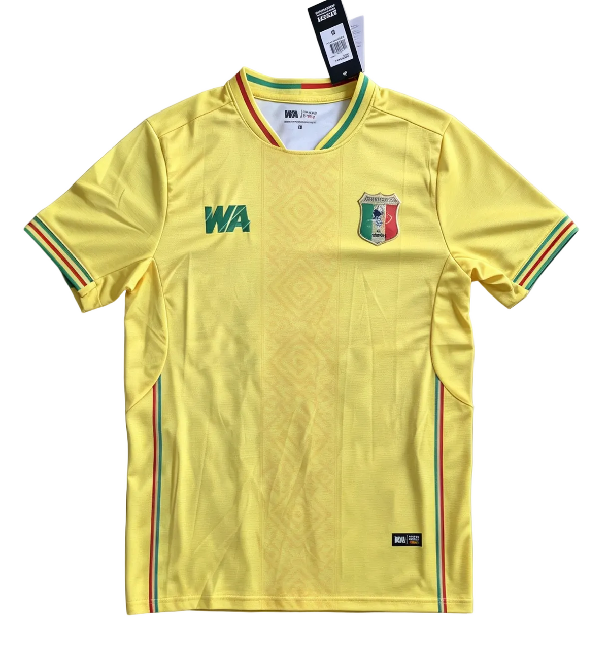 Mali 2026/2027 yellow away shirt