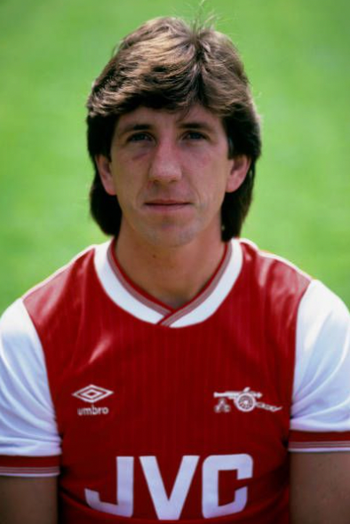 Maillot rétro domicile d'Arsenal 1984-1986