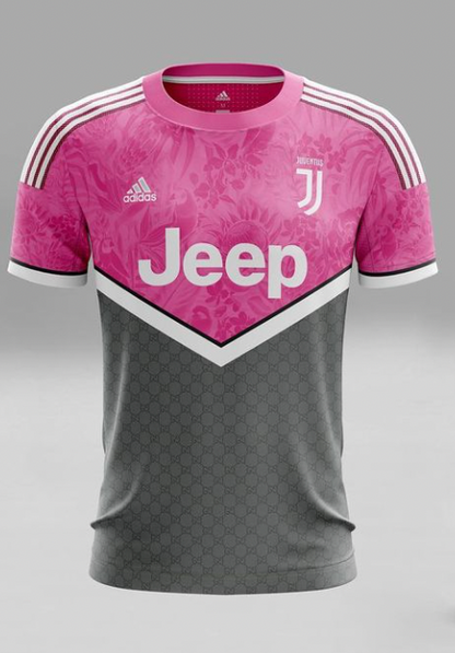 Juventus X Gucci , Rosa Special Edition pink