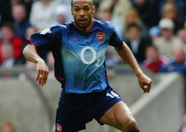 Maillot extérieur d'Arsenal 2002/2004