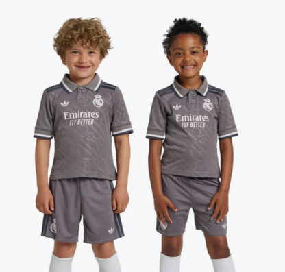 (ENFANTS) MAILLOT REAL MADRID 2024/25 TROISIÈME