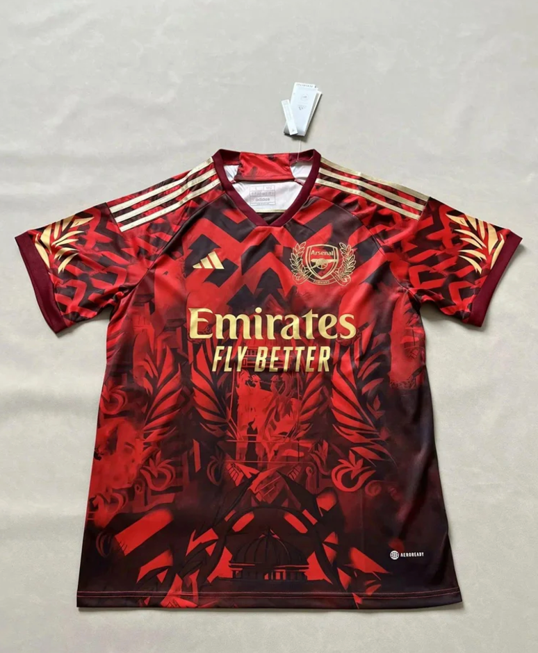 Maillot Édition Spéciale Arsenal Rouge Foncé