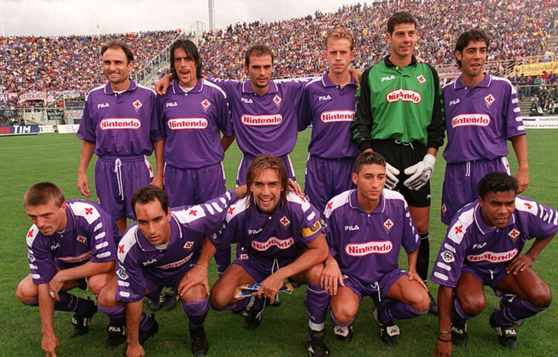 Fiorentina retro jersey 1998 / 1999