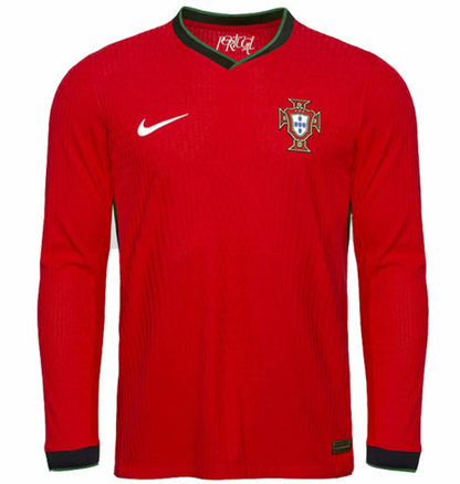 Portugal 2024-2025 Home Kit Long Sleeve