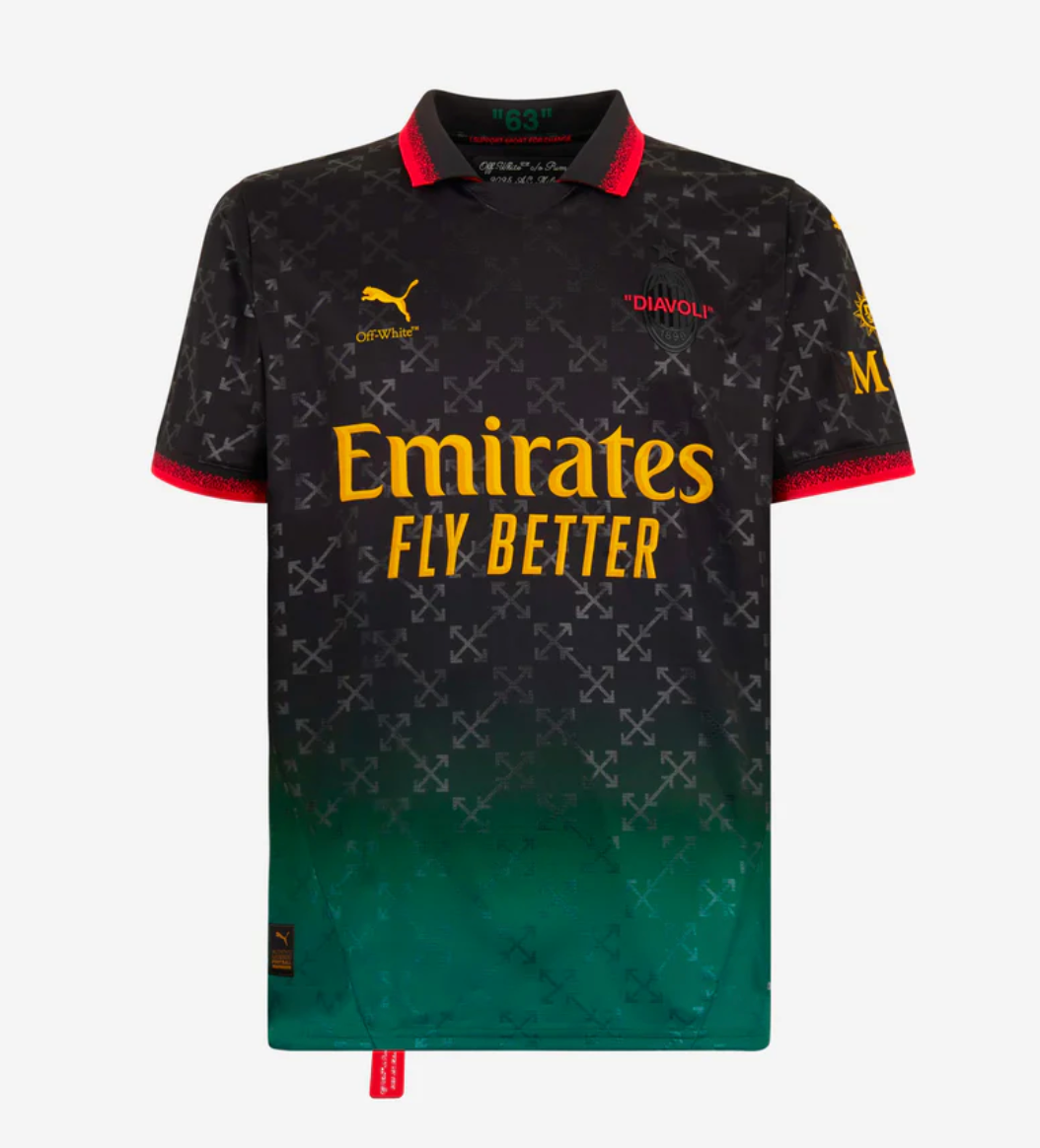 AC Milan x Off-White 2024/2025 (PRETO)
