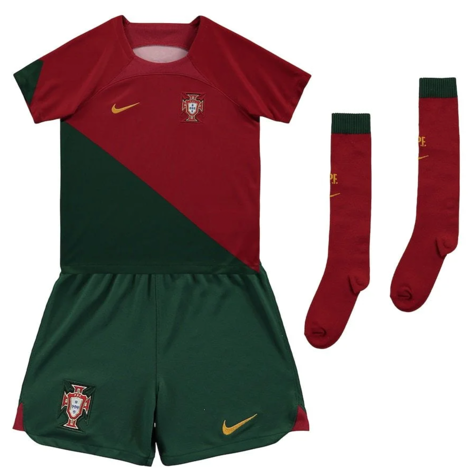 Maillot Domicile Portugal 22/23 – Enfants