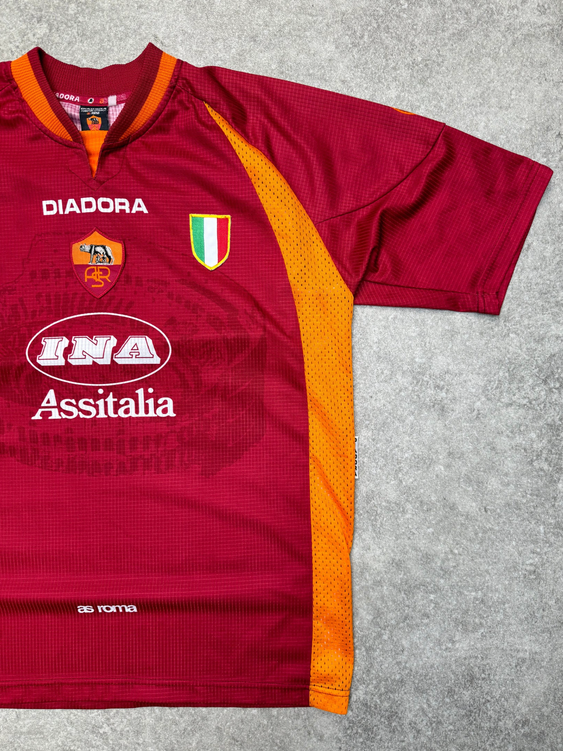 AS Roma 1997/1998 Heim Retro-Trikot