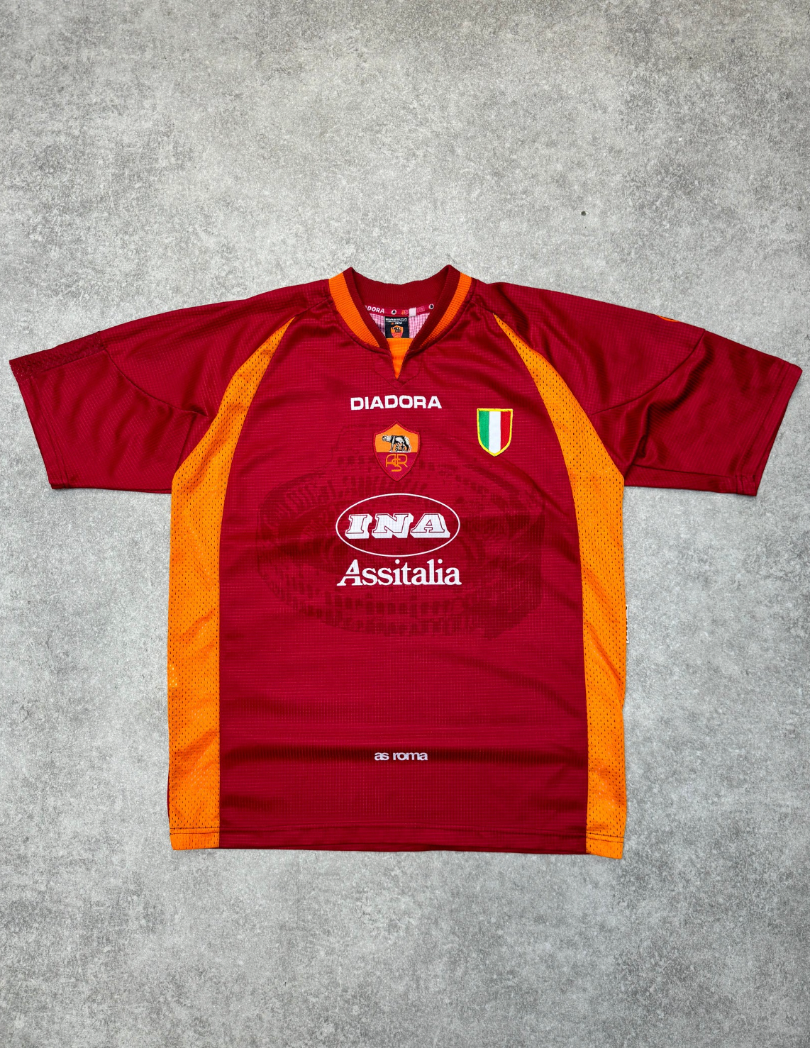 MAILLOT JERSEY SHIRT Maglia Camiseta As Roma Vintage 1997 1998 97 98 Diadora XXL EUR 149,00 - FR MAILLOT JERSEY SHIRT Maglia Camiseta As Roma Vintage 1997 1998 97 98 Diadora XXL EUR 149,00 - FR