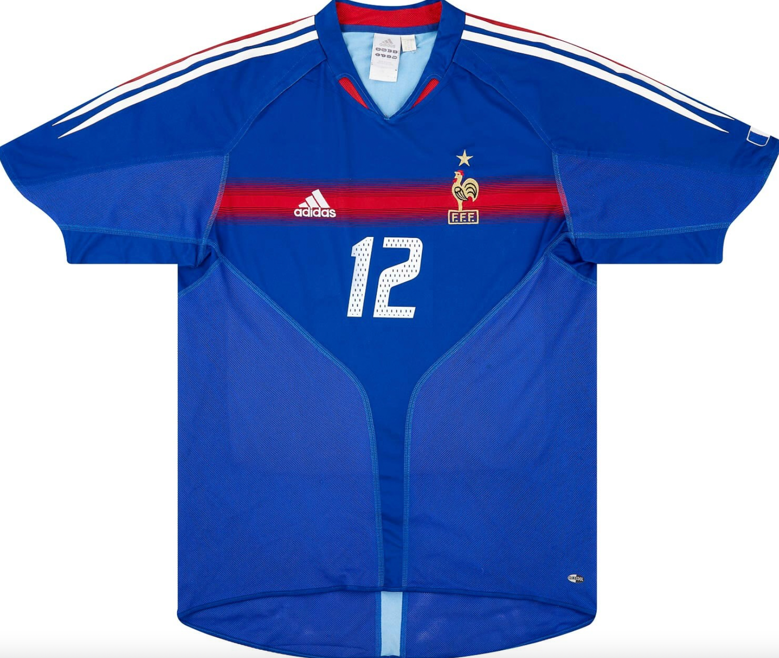Camisola Retro França 2004