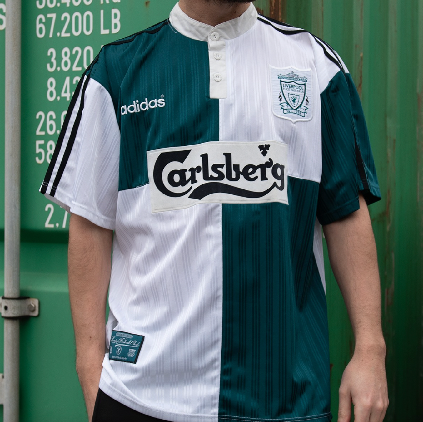 Liverpool Auswärtstrikot Retro 1995-1996