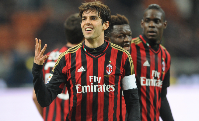 Maglia Casa Retrò AC Milan 2013 2014