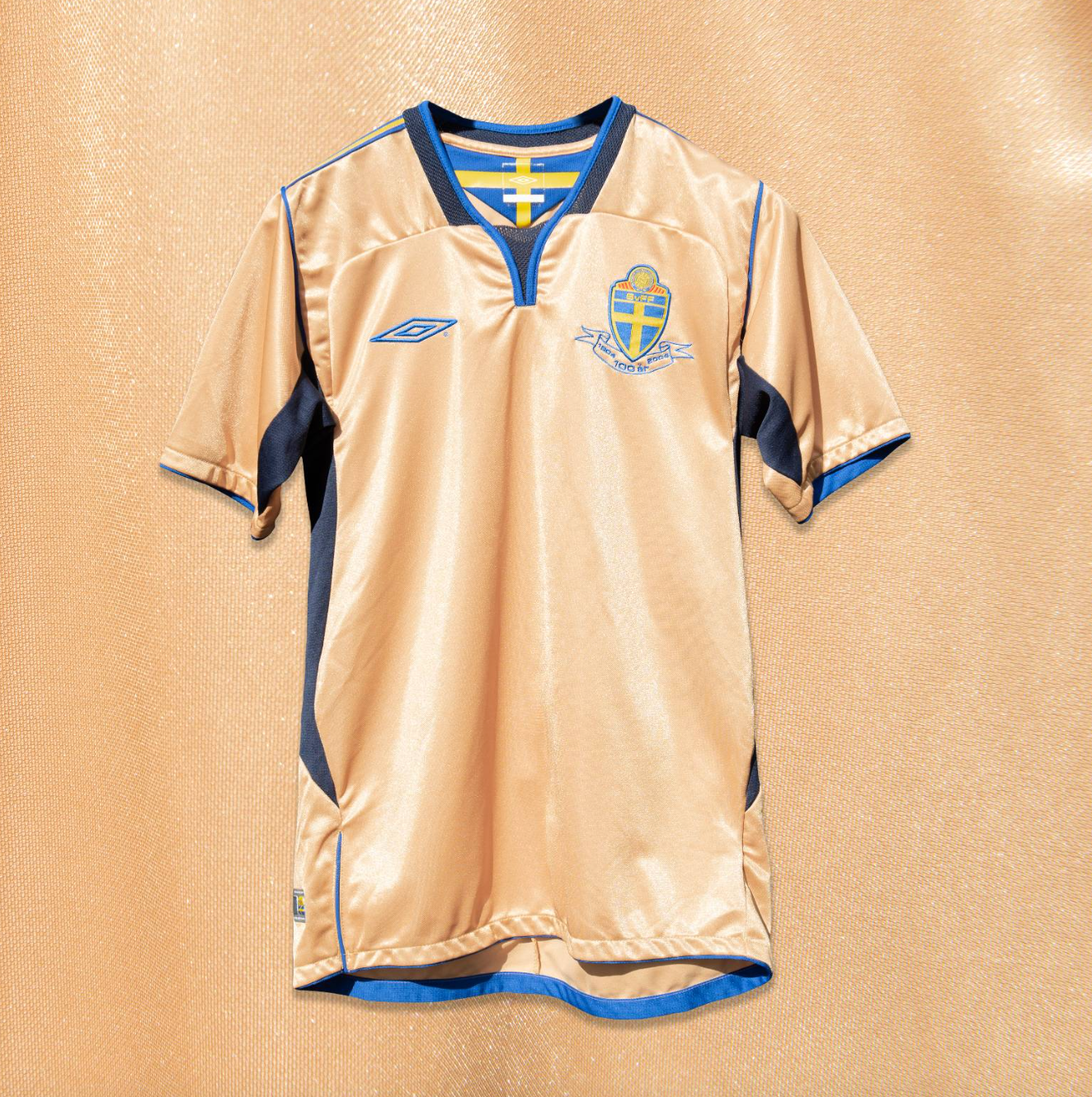 Schweden 2004 Retro-Trikot Auswärts