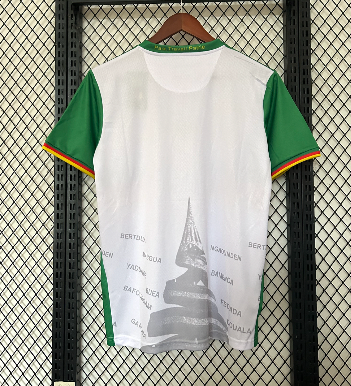 Camisola Alternativa Branca Camarões 2025/2026