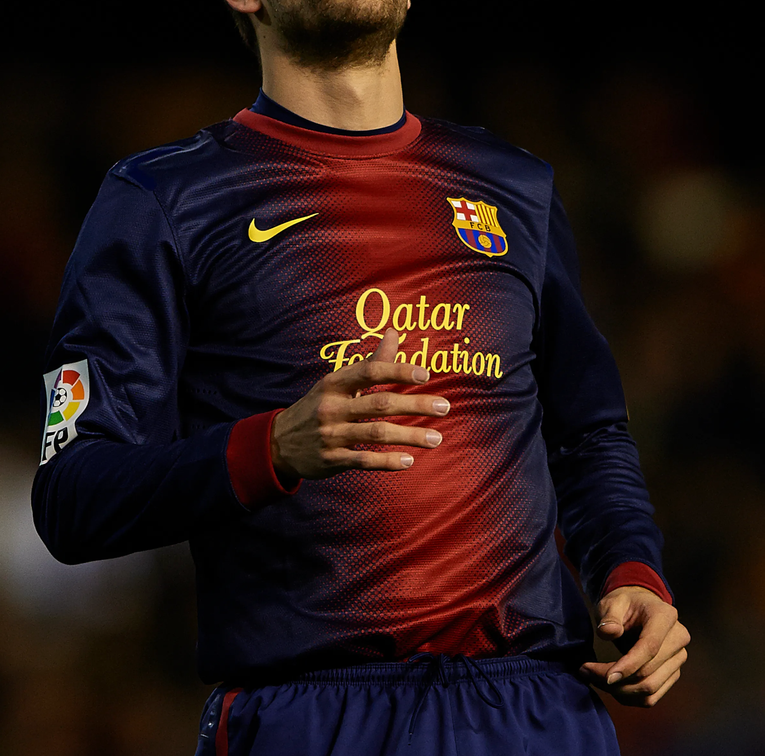 FC Barcelona Home Retro Jersey Long Sleeve 2012/2013