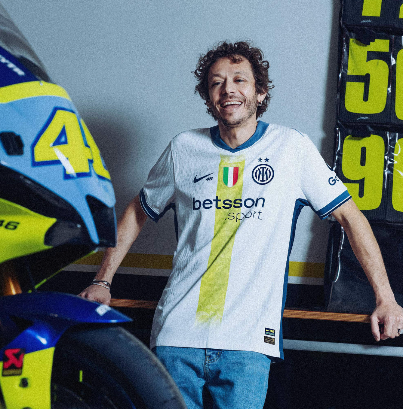 Maglia Edizione Speciale Inter Milan Valentino Rossi
