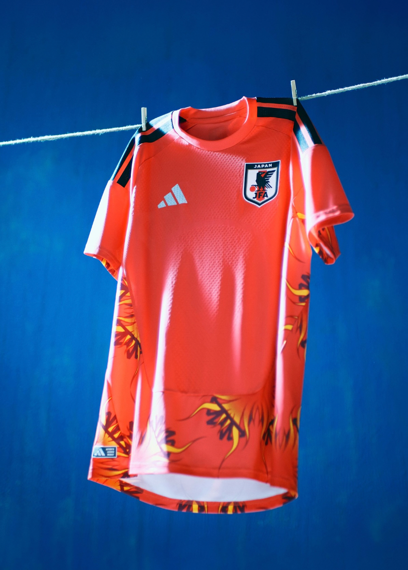 Japan 2026 rotes Torwart Kit