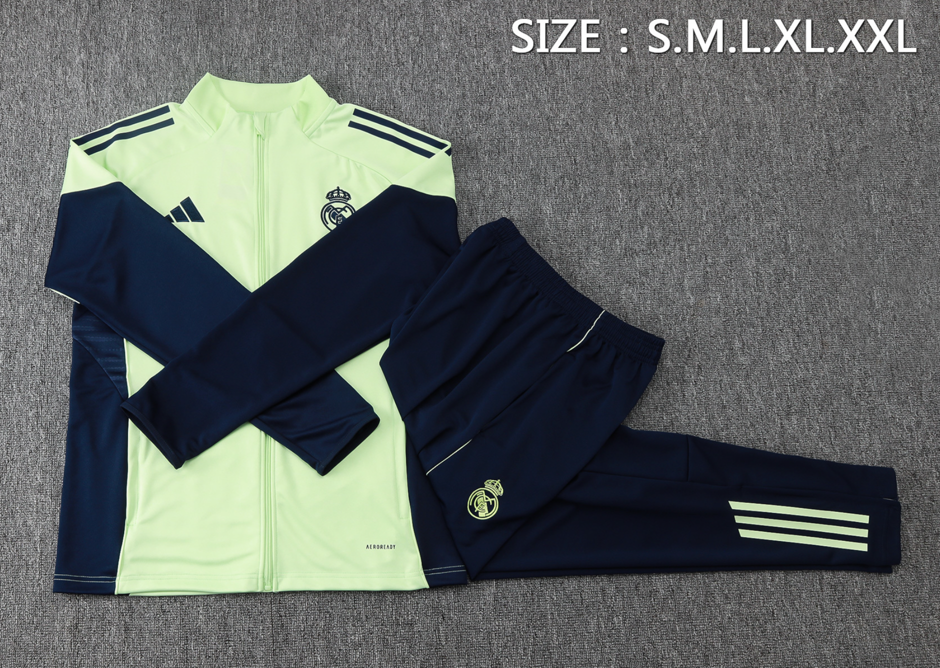 Real Madrid 2026 Mint Green Tracksuit