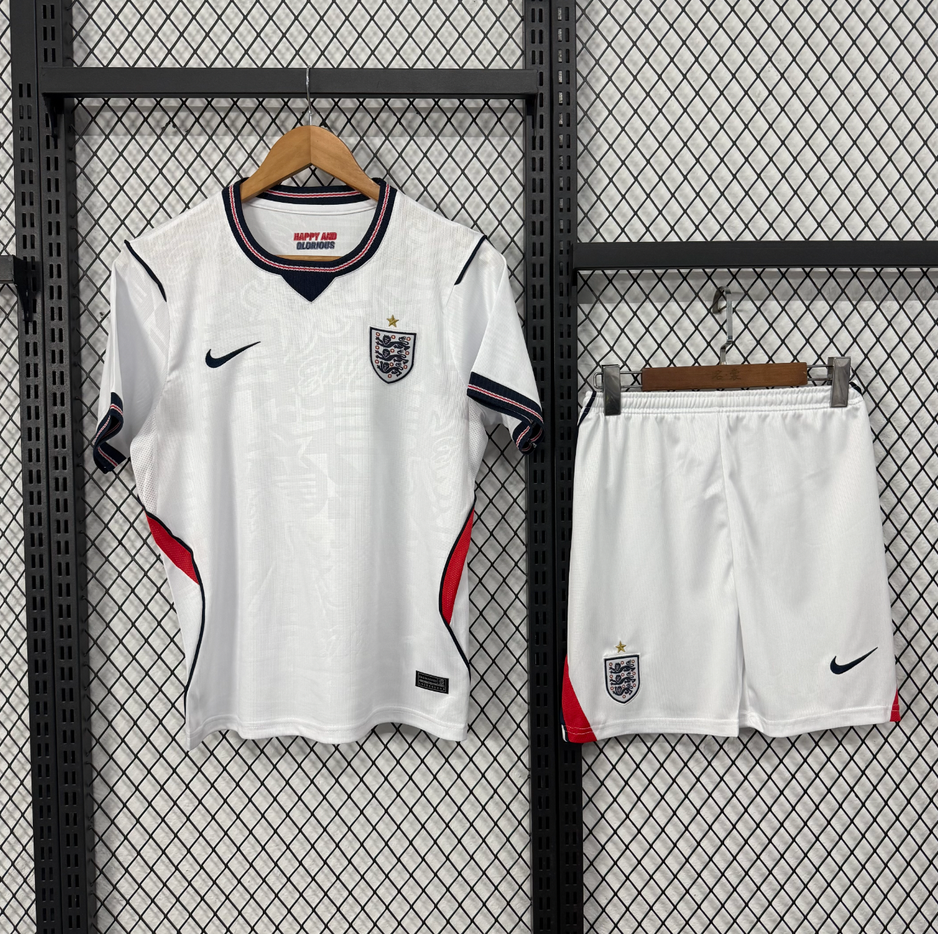 Camisola Infantil Casa Inglaterra Edição Mundial 2026