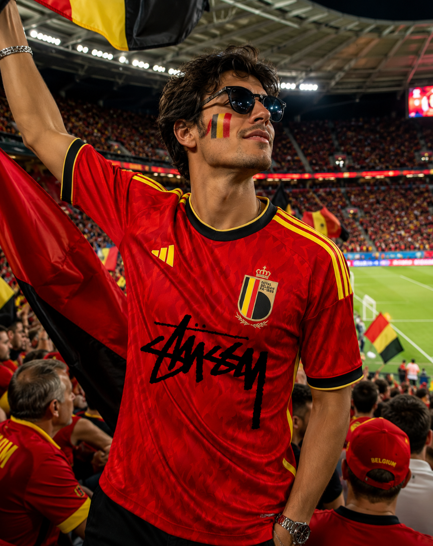Belgium  Stussy Jersey 2026