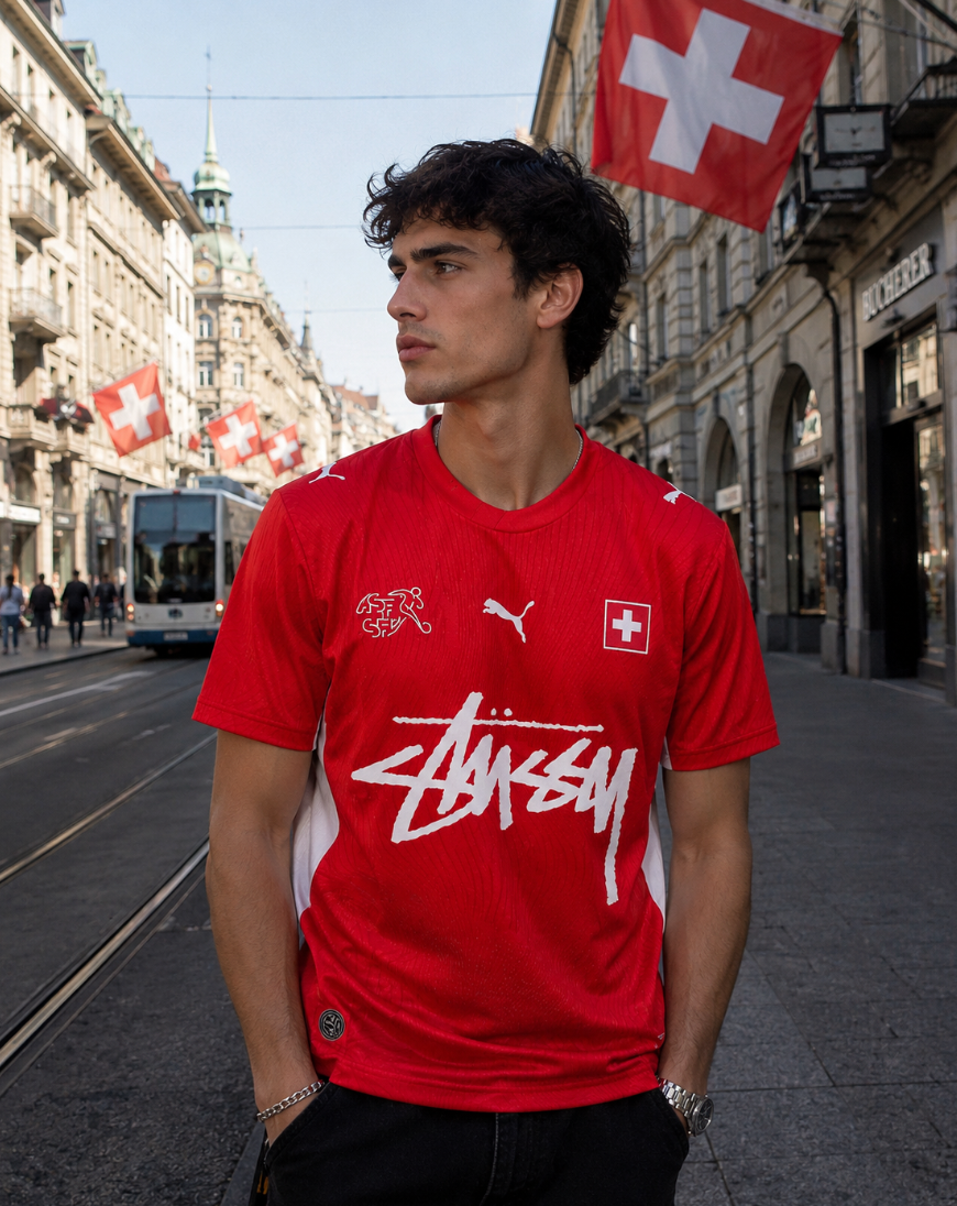 Switzerland X Stussy Special Edition Jersey
