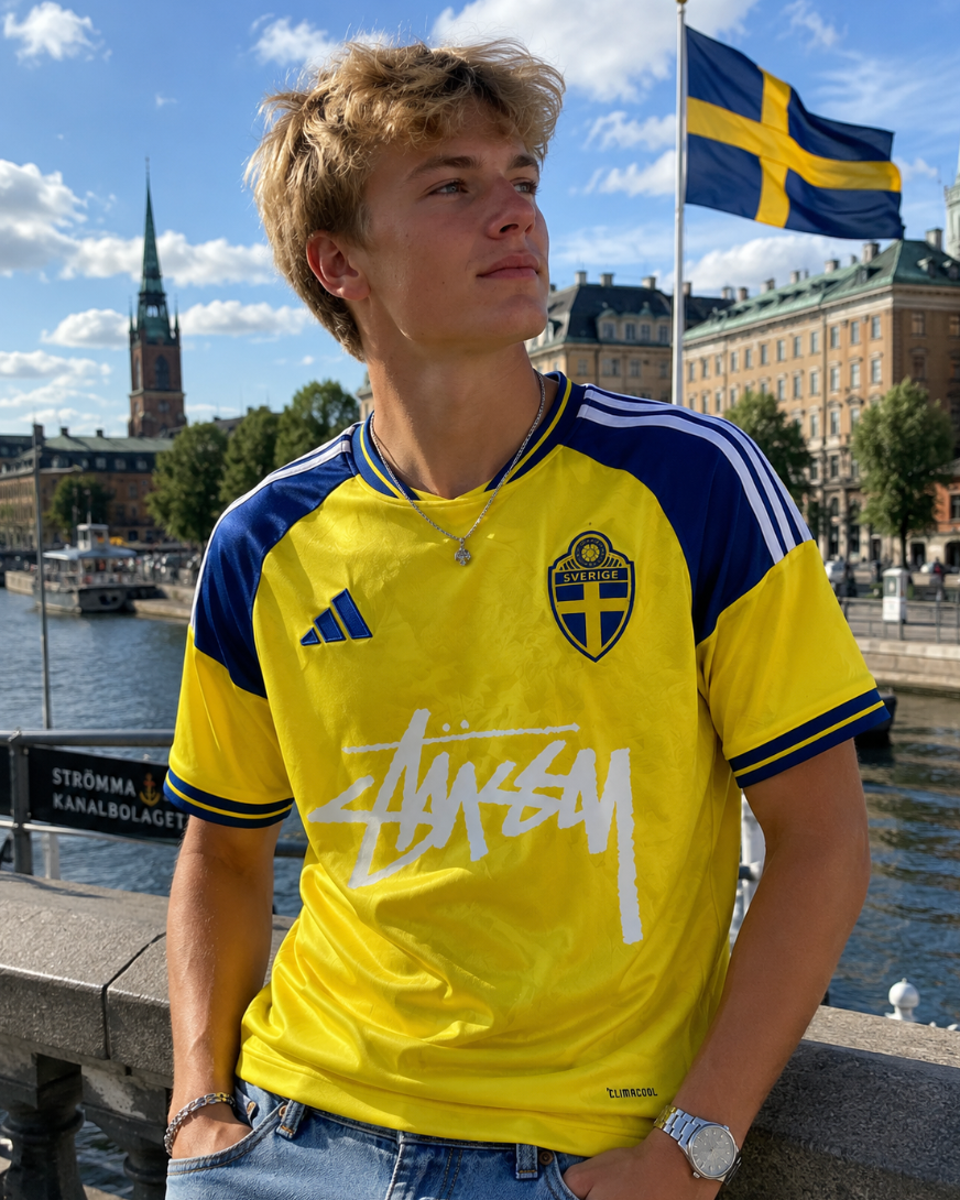 Sweden X Stussy Special Edition Jersey 2026