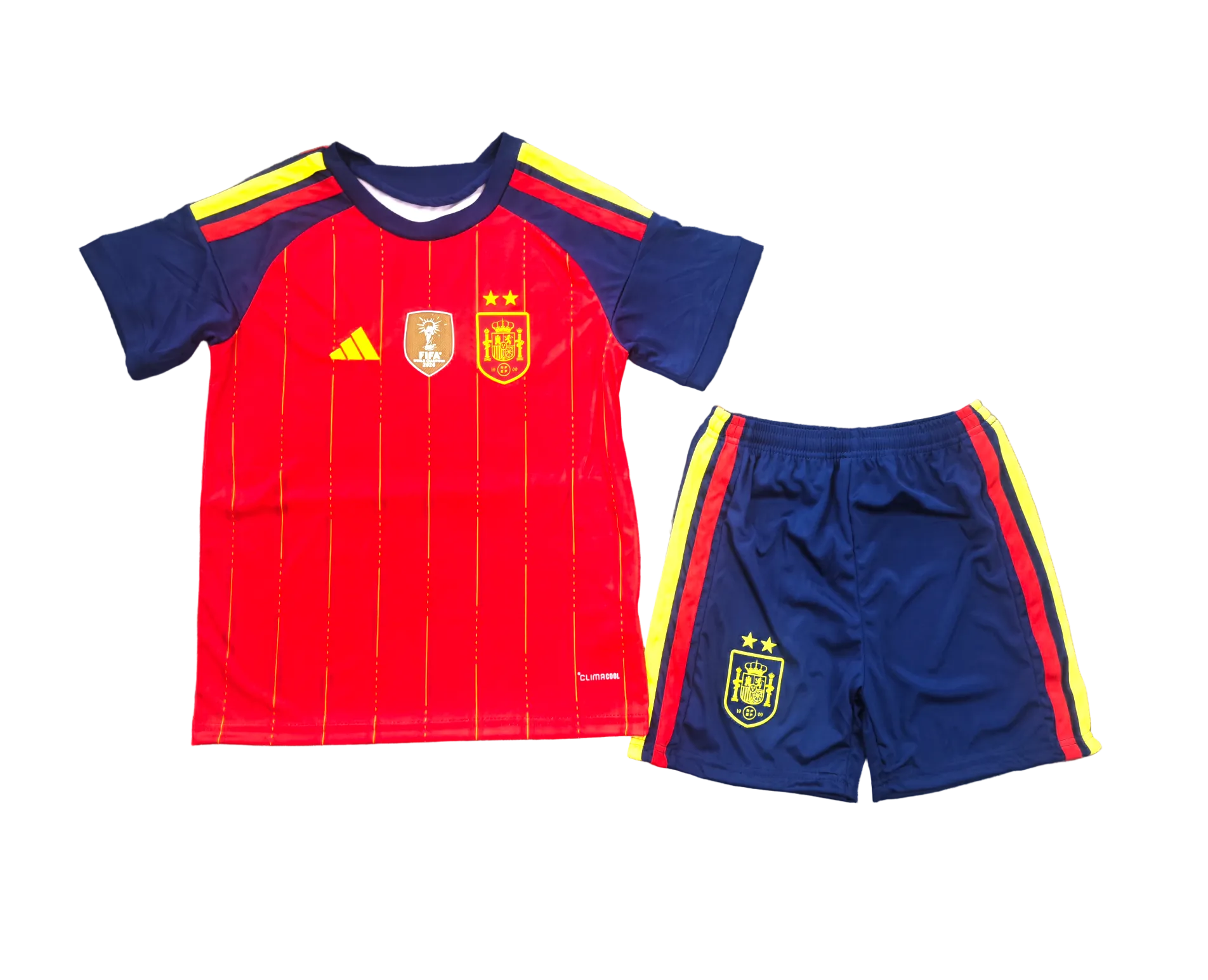 Maglia casa bambini Spagna edizione Coppa del Mondo 2026