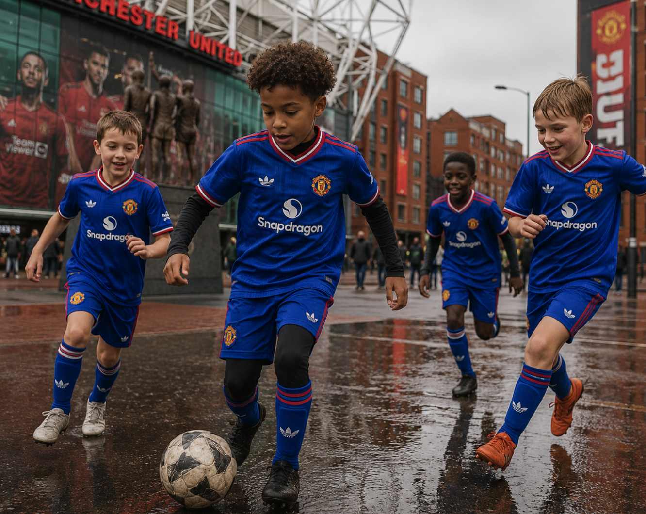 Manchester United 2026/2027 Kids Away Jersey