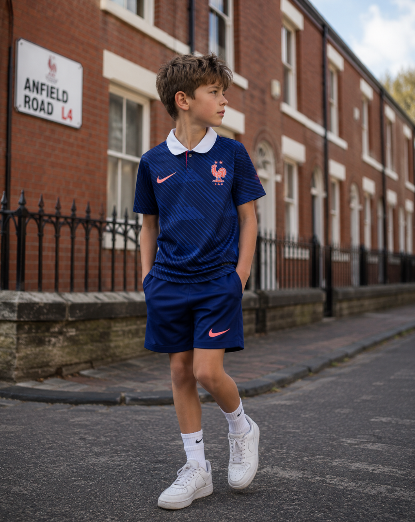 France Kids 2026 World Cup Home Kit