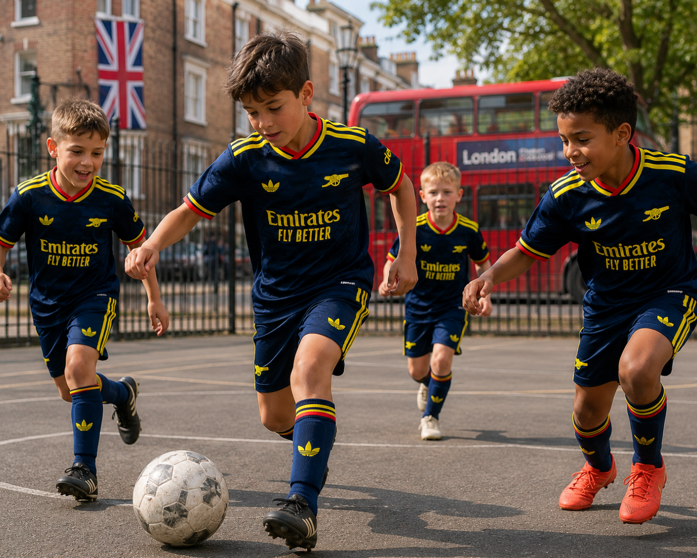 Arsenal Kids Away Kit 2026/2027